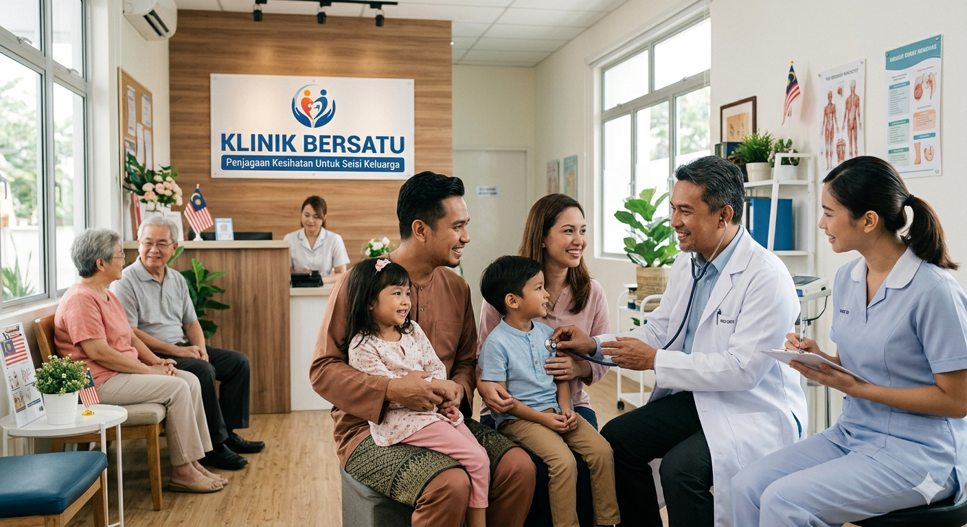 Klinik Bersatu – Penjagaan Kesihatan Untuk Seisi Keluarga